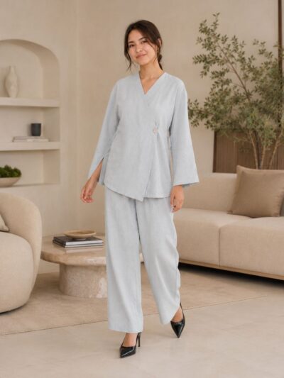 Ensemble Élégant en Lin  – Collection Été - Image 6