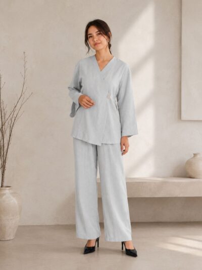 Ensemble Élégant en Lin  – Collection Été - Image 5