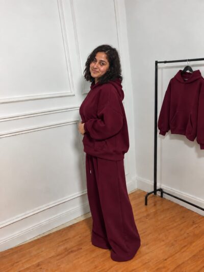 Ensemble Oversize Melton Confort & Style OULKA - Image 4