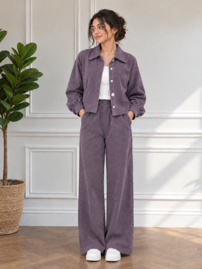 Ensemble Tendance Veste et Pantalon Coupe Large - Image 5