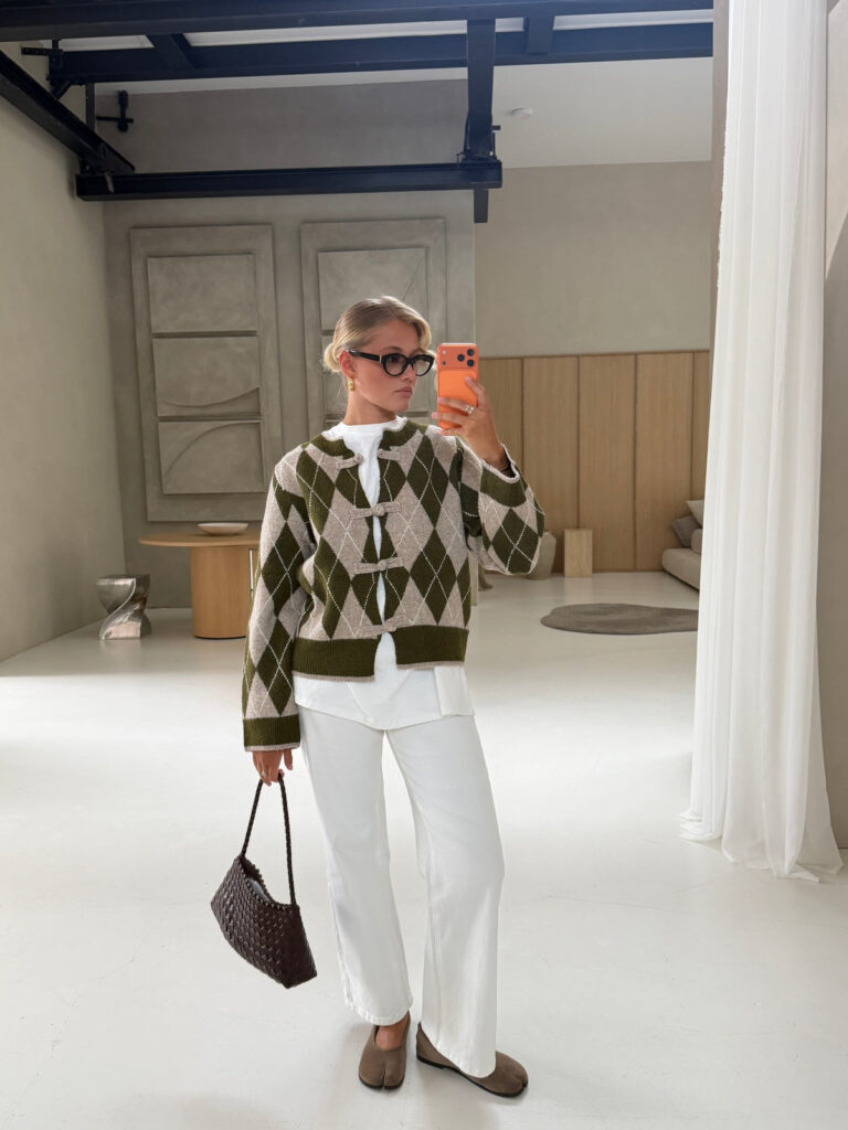 Gilet Chloé à Motifs Losanges - 5